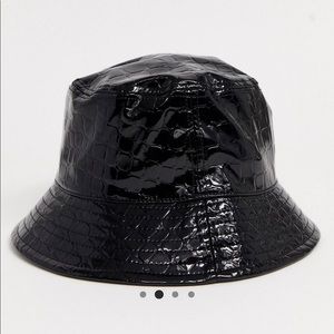 ASOS Vinyl Bucket Hat